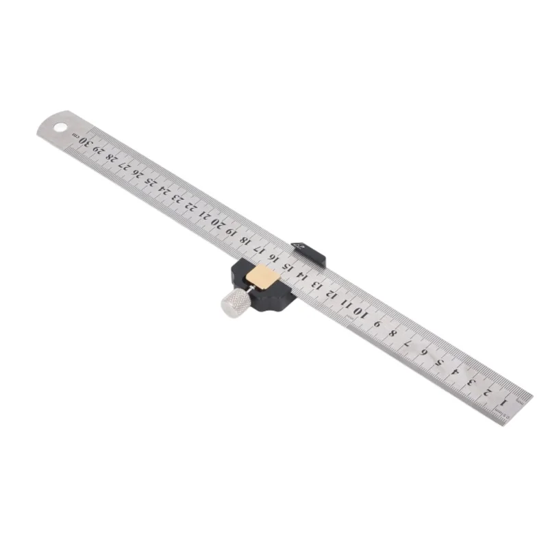 steel-ruler-12-inch-30cm-imperial-metric-steel-ruler-with-positioning-block-for-scribing-marking