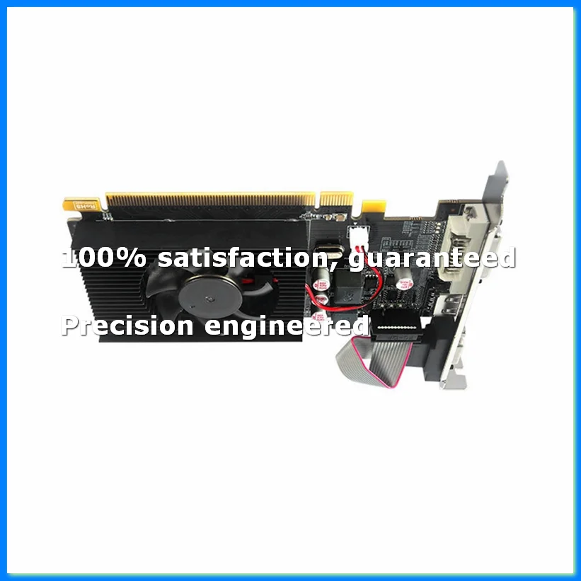HD7450 Graphics Card 64Bit 2GB GDDR3 PCI-E 2.0 X16 -Compatible VGA DVI-I Video Card for AMD Radeon HD 7450 2G 64 Bit-A69M