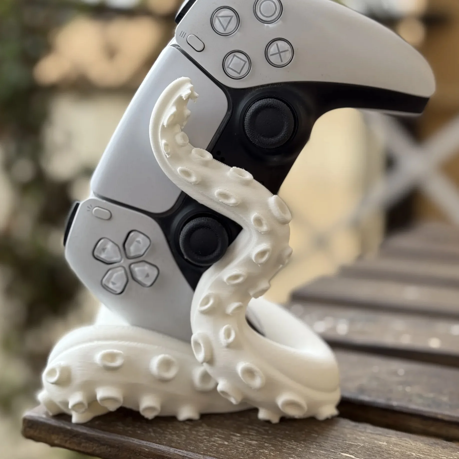 3D Printed Octopus Game Contro - đánh giá và giá Controller Stand Holder