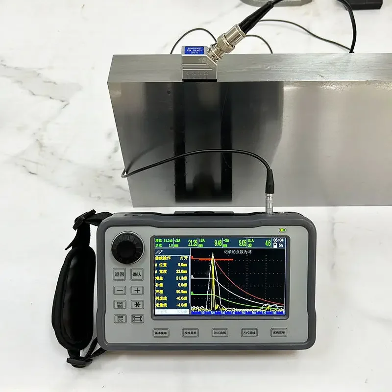 High Precision Ultrasonic Flaw Detector For Metal Steel Pipe Internal Defects And Porosity Inspection