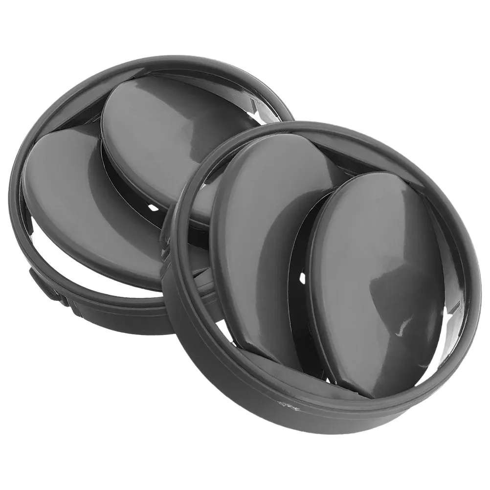 

2Pcs Dashboard Air Conditioning Vent Outlet Universal Fit for Passenger Cars Rvs Airflow Optimization Multi Directional Coverage