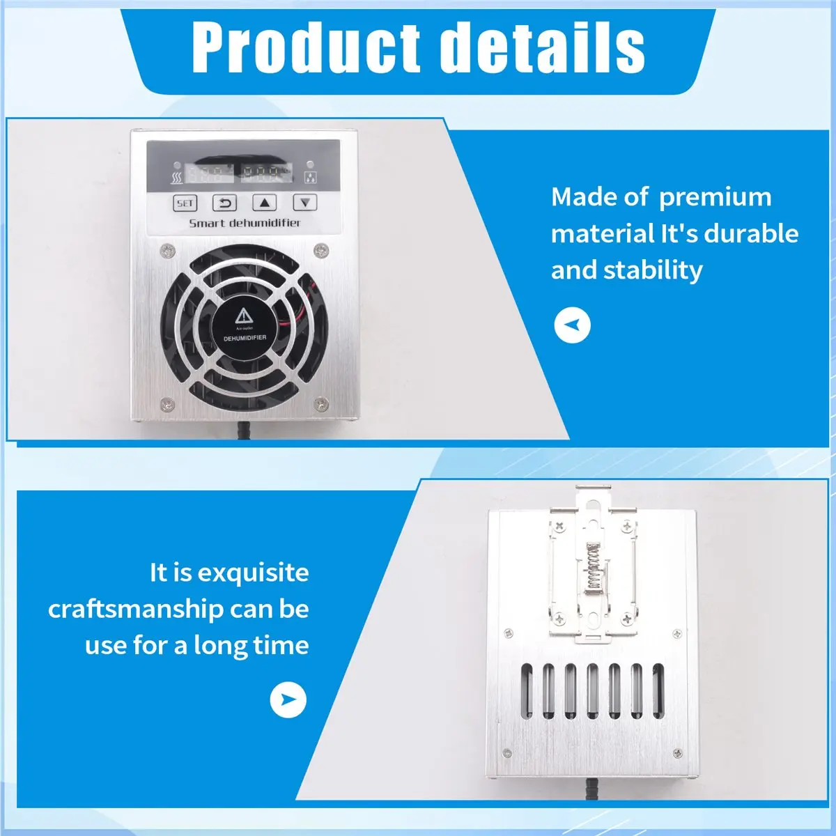 DT81 Intelligent Small Dehumidification Switch Cabinet Extractor Inflatable Cabinet Drainage Type Dehumidifier Tool