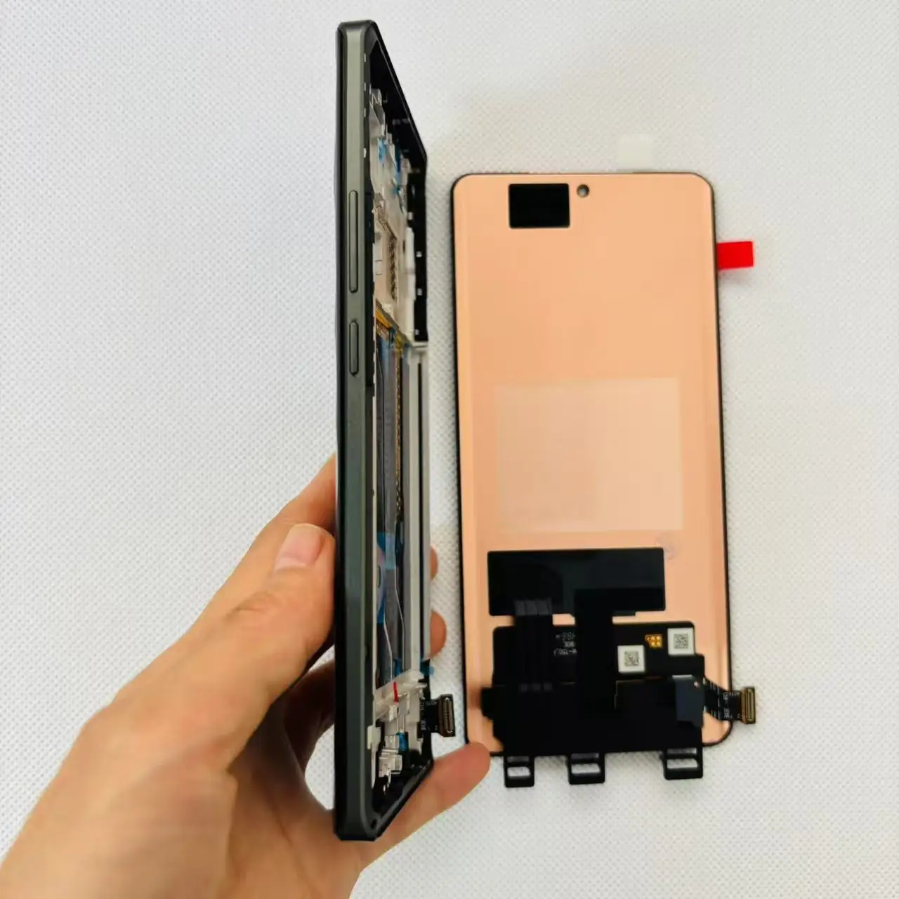 Original 6.78' Amoled For Oppo Realme GT6 RMX3851 LCD Display Touch Screen Digitizer For Realme GT 6T RMX3853 Display With Frame image 5