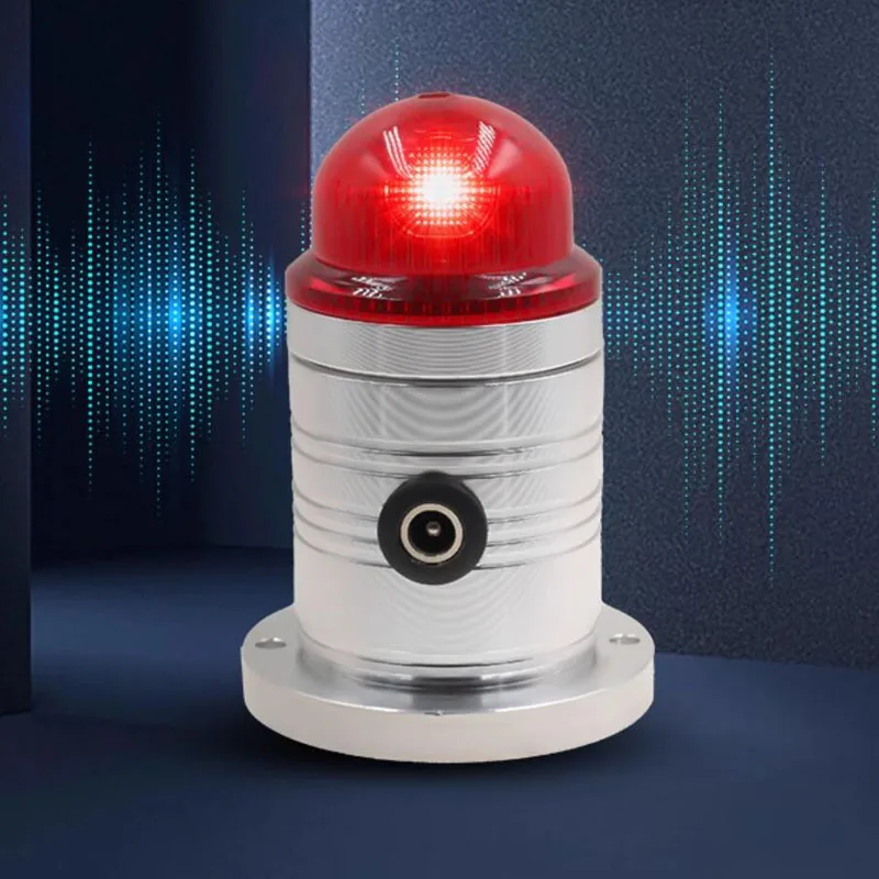 Photoelectric water leak alarm with RS485 sensor probe with LED and buzzer
