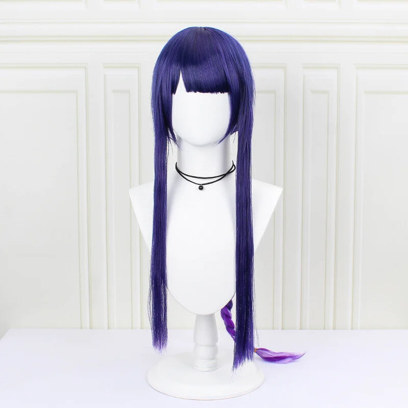 

Ladies Wig Long Purple Handcraft Braid Wig Women Braid Wig+Wig Cap