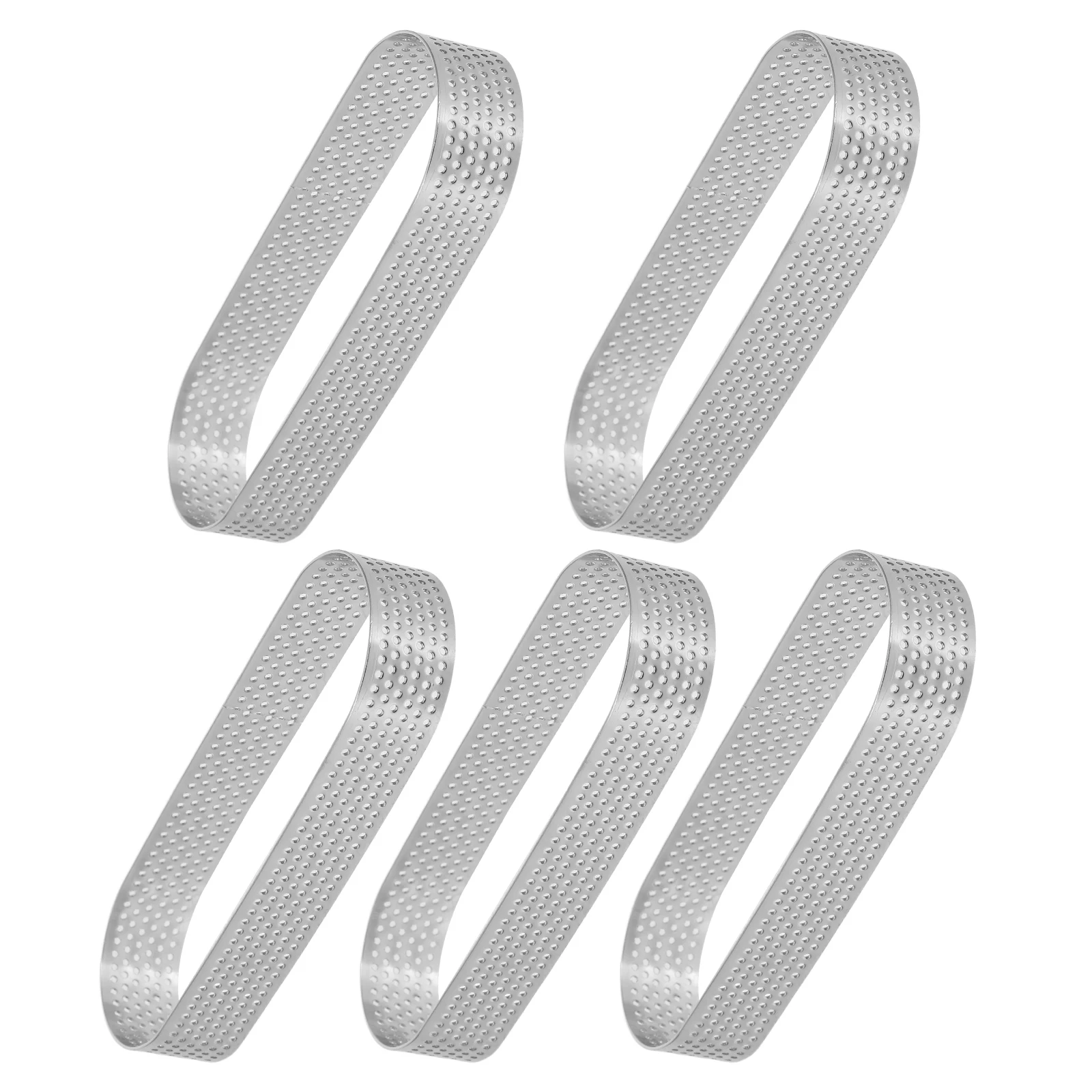 

6 Pcs Punching Mousse Ring Cake Rings for Baking Household Cookie Tool Molds and