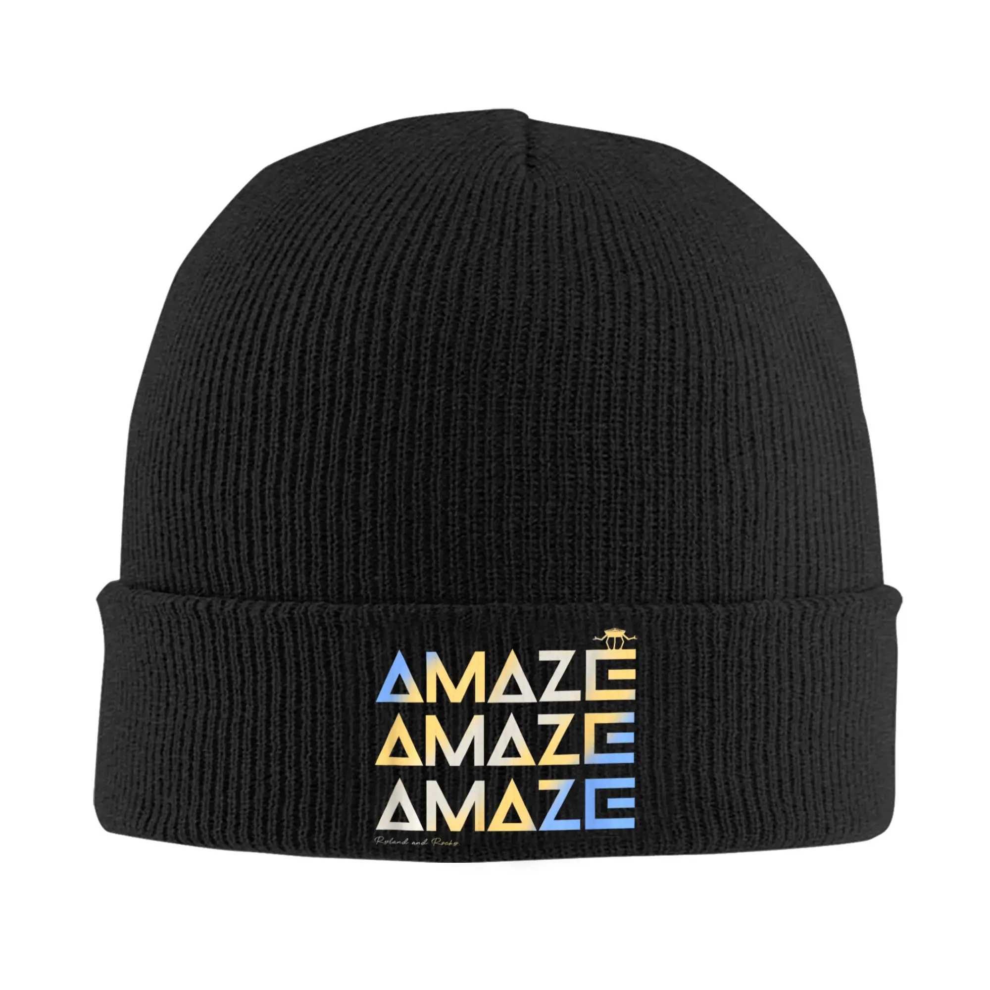Project Hail Mary Funny Space Quote Amaze Knitted Hat Beanies Autumn Winter Hat Warm Unisex Hip-hop  Caps Men Women Gift