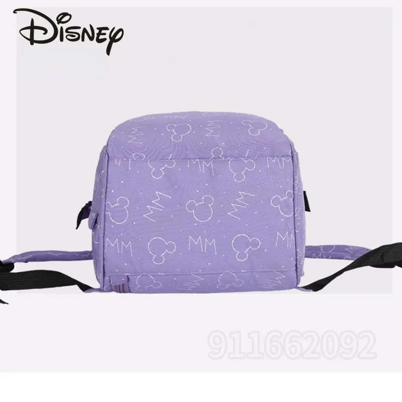 Disney Mickey 2023 New Diaper Bag Backpack Cartoon Fashion Pregnant Women\'s Bag Large Capacity Multifunctional Baby Diaper Bag