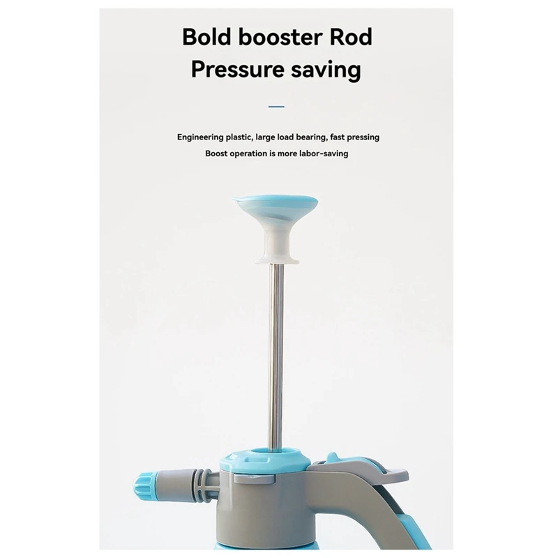 Abno-庭用空気圧噴霧器、大容量、ハンドヘルド、庭、水、花、消毒、家庭用掃除、2000ml