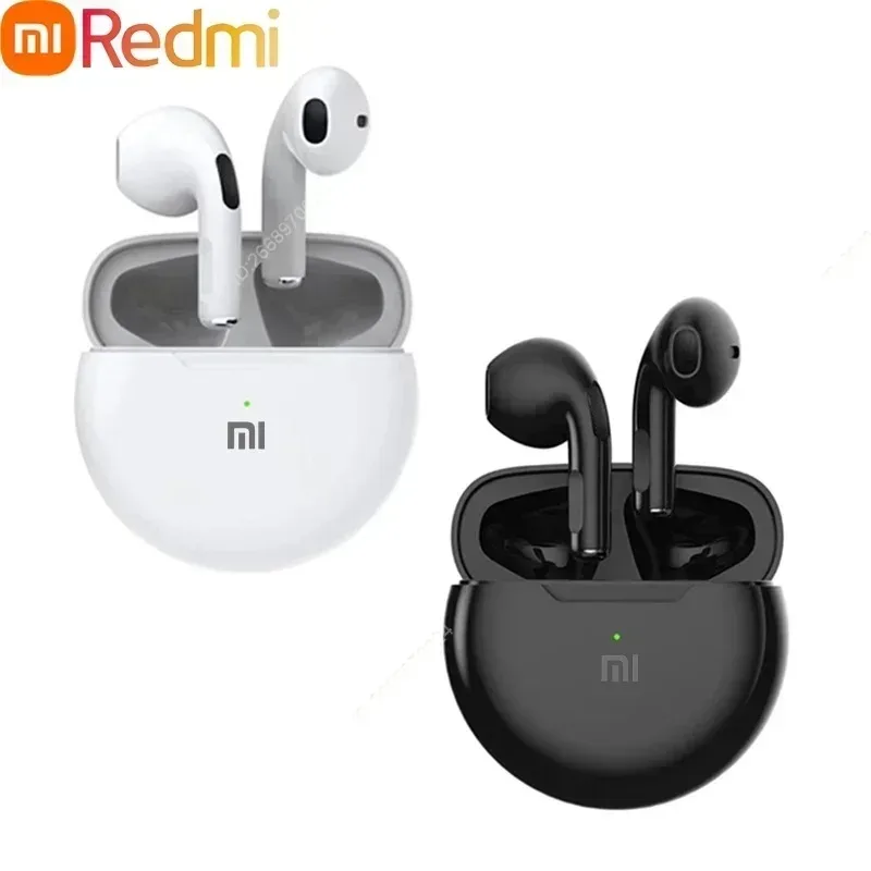 Xiaomi Redmi Pro6 Earphones TWS Wireless Bluetooth Touch Control Earbuds Hifi Sound Sport Earbuds Music Headset With Microphone