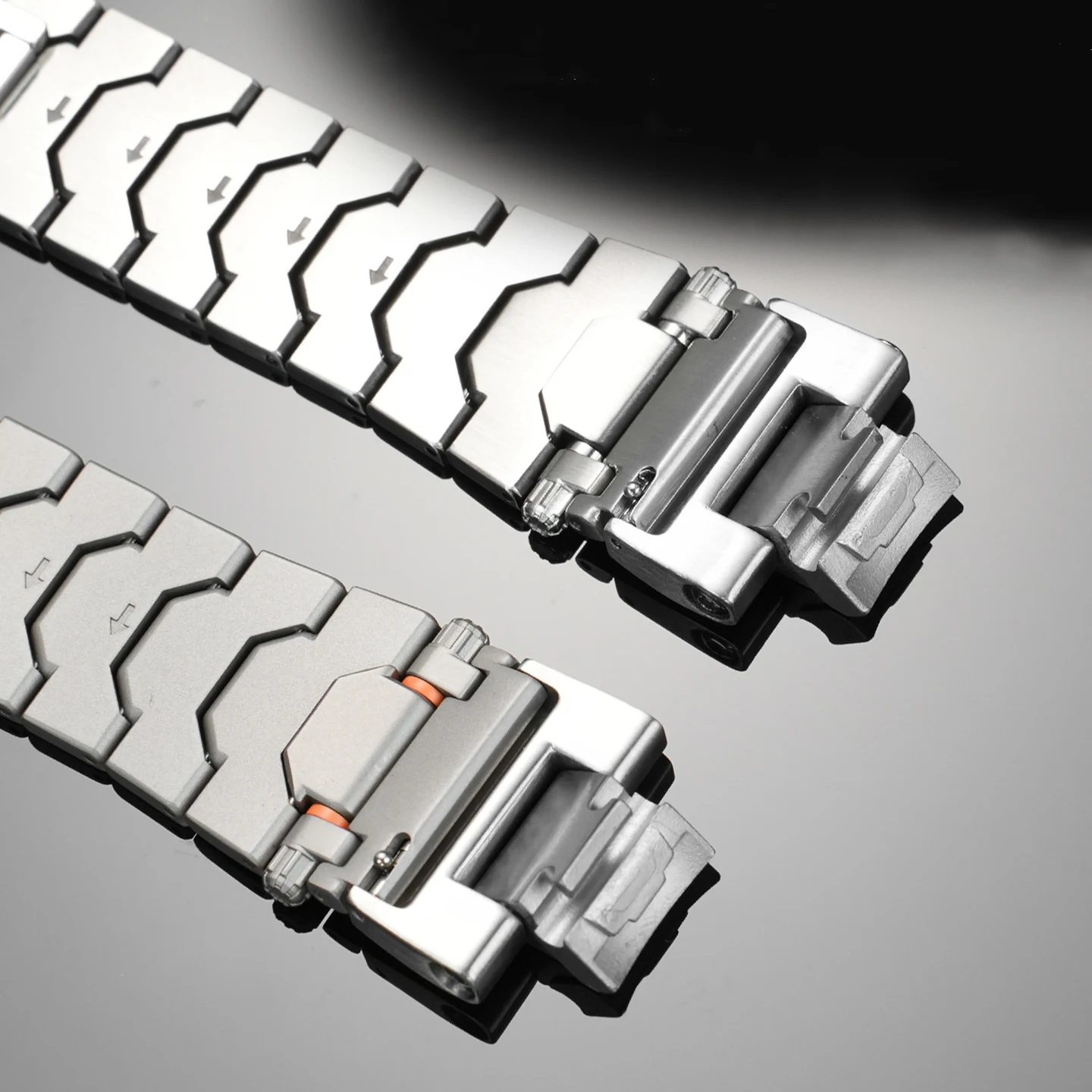 GST-B400 حزام معدني سريع الإصدار لسلسلة Casio G-SHOCK GST-B400 نمط شخصي معدل سوار ساعة من الفولاذ المقاوم للصدأ