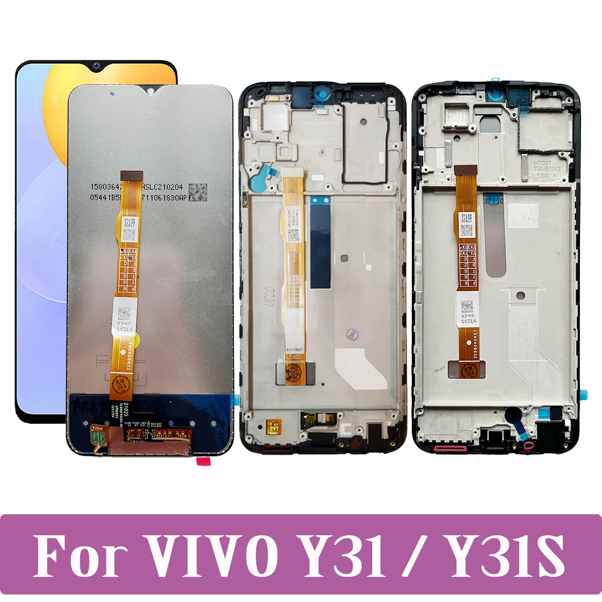 

For VIVO Y31s 5G LCD Display V2054A Touch Screen Replace Digitizer Assembly For Vivo Y31 V2036 Display