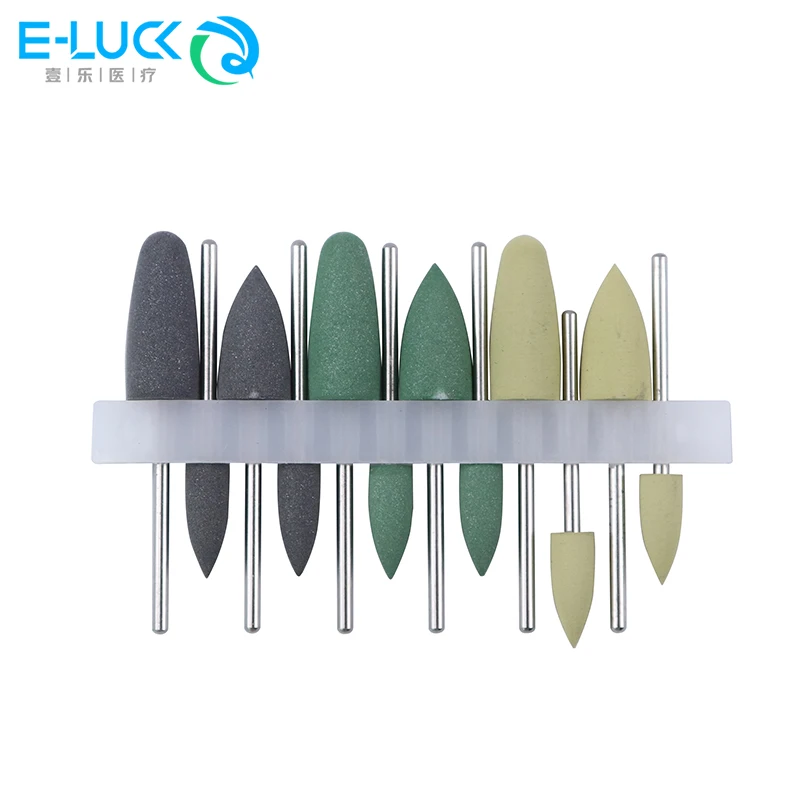Dental Composite Polishing Kit Resin Sanding Porcelain Teeth Polisher Set Dental Silver Amalgam Repair Polishing Set