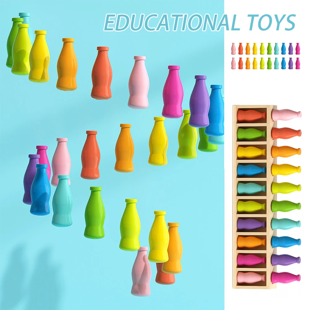 Gioco di sfide per abbinamento bottiglie Gioco di interazione di gruppo divertente per feste