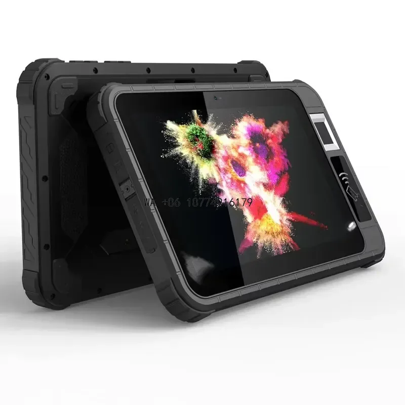 wmwmnu New 4g Dual Sim Android Rugged Tablet Trucks Rugged Gps Nfc Rfid Handheld Ip67 Tablet Pc Business USB C 64GB QuadODM OEM