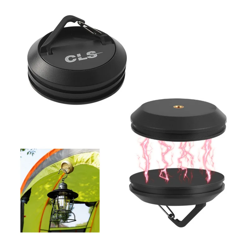 

Outdoor Camping Magnetic Hooks Tent Canopy Camping Lights Holder Car Suspension Suction Cups Magnetic Fast Hanging New