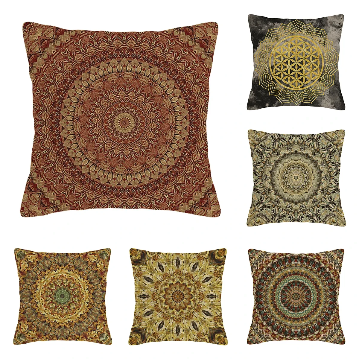 

Home living room modern decoration cushion decoration pillow cover 45*45cm 40x40cm 60x60cm 45x45cm Persian pattern 50x50cm boho