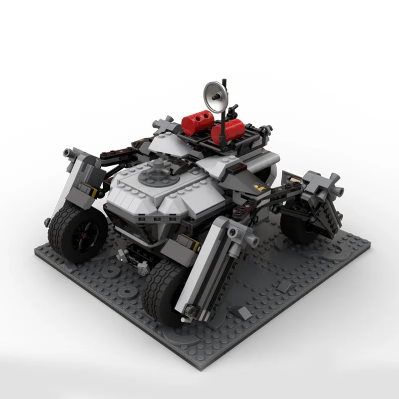 

742 шт. MOC Mooncrawler DIY Exo-Planet Rover — роботизированные конечности, сложный инженерный комплект, строительные блоки на день рождения, подарок
