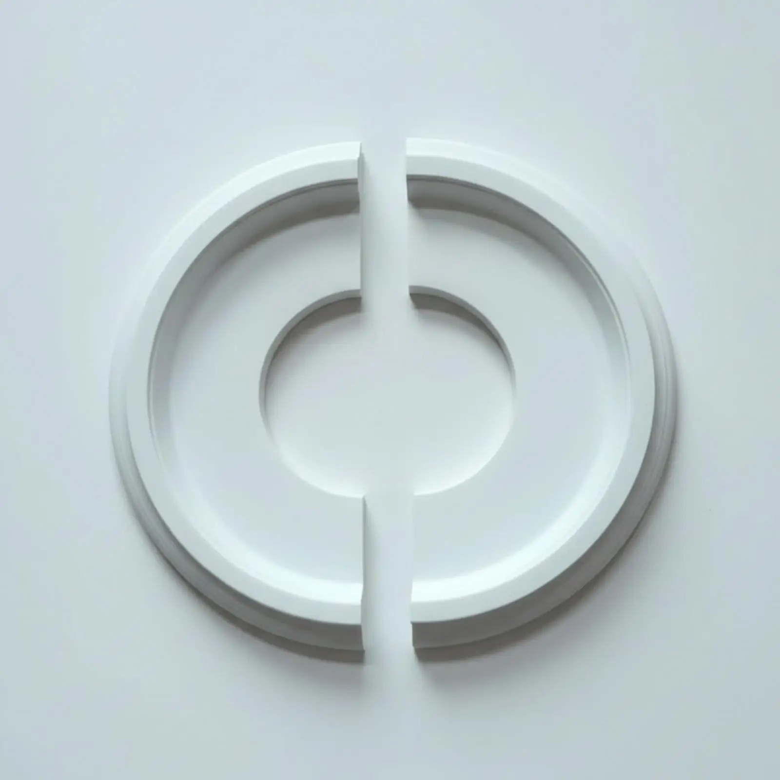 Architectural Ceiling Light Panel Cover for Pendant Ceiling Lamp with Custom Paint Finish