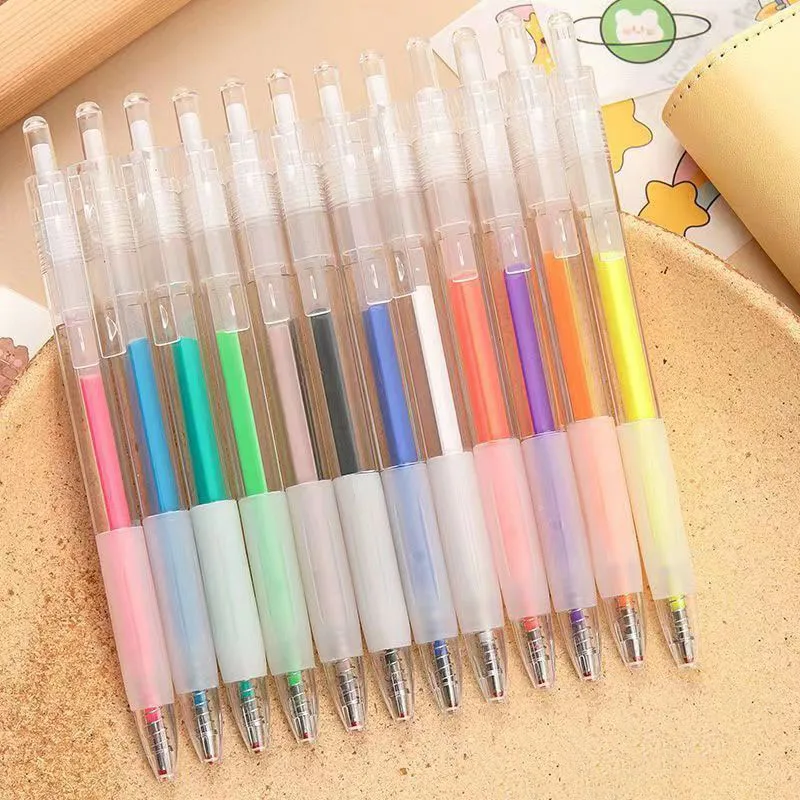 3D Drei-dimensional Gelee Stift Farbe Gel Stift Student Nette Stift DIY Multi-farbe Malerei Stift Graffiti Keramik metall Glas Nagel Stift – Detail 2