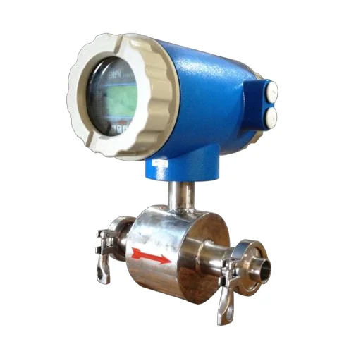 2024 Factory price DN80 Electromagnetic flowmeter water flowmeters sewage meter battery powered electromagnetic flow meter