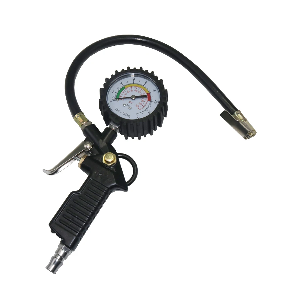 

LED Backlight Vehicle Tester Inflation Monitoring Manometro Digital Car EU Tire Air Pressure Inflator Gauge LCD Display