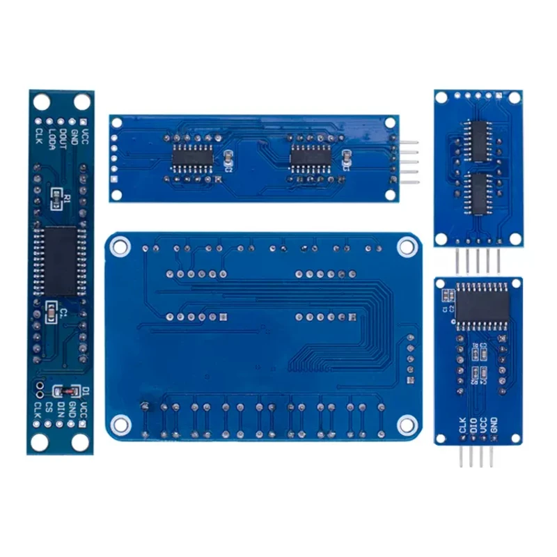 TM1637 4 Bits/TM1638/MAX7219 8 bit Digital LED Display Module 7 Segment 0.36Inch Clock RED Anode Tube Four Serial Driver