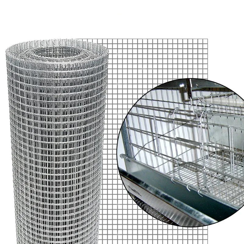 Competitive price 3 layer chicken/birdcage from factory supply mild steel 5 nest welded wire mesh square hole shape