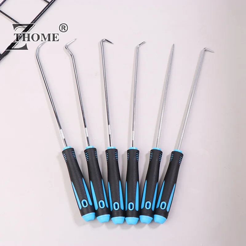 6PCS Pick Hook Set Durable Extra Long O-Ring And Seal Remover Craft Hobby Tool Color Randomly Bearing Puller Tool Tools Tools