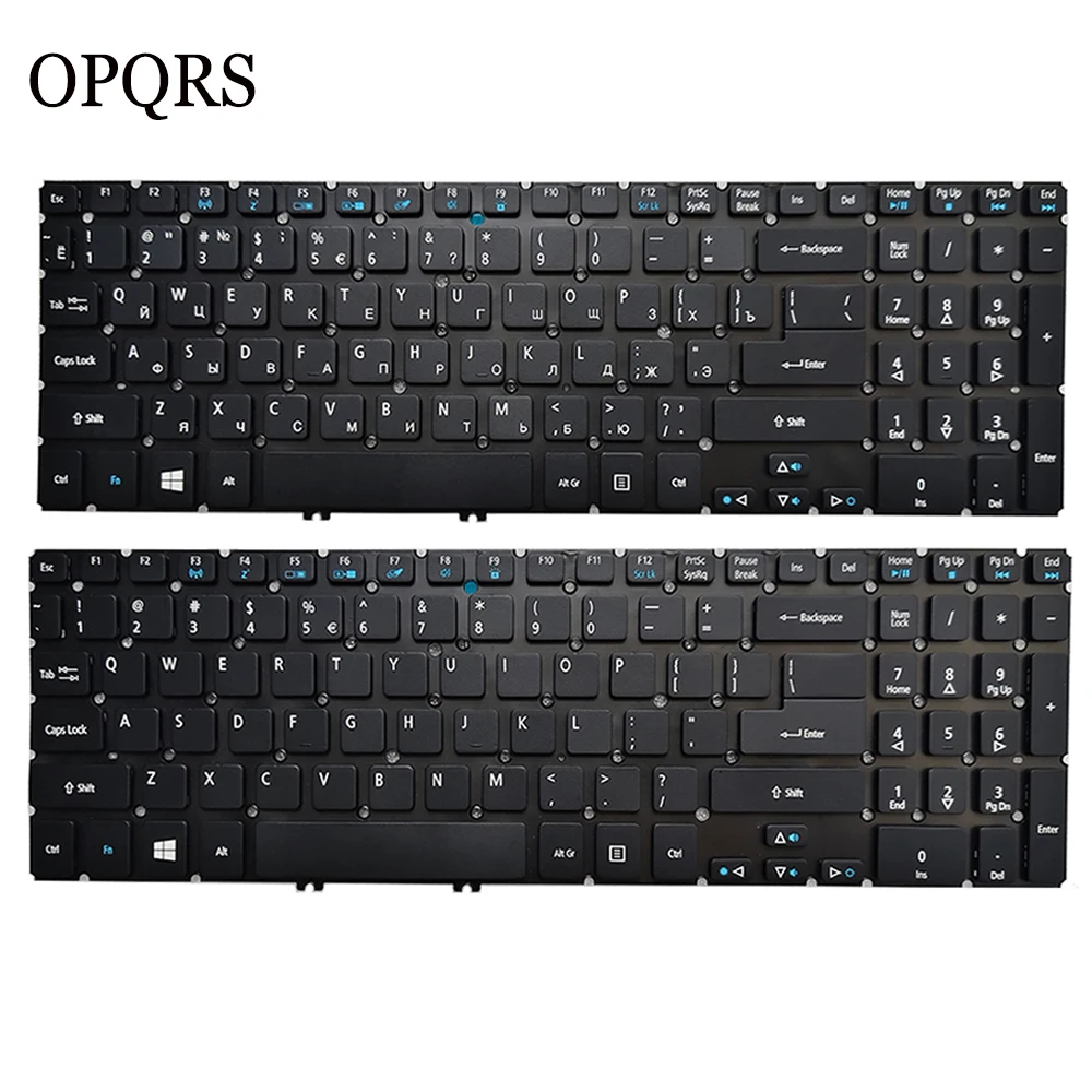 Nowy dla Acer Aspire V5-531 V5-551 V5-571 V5-571PG V5-571G M3-581 nas/rosyjska klawiatura laptopa