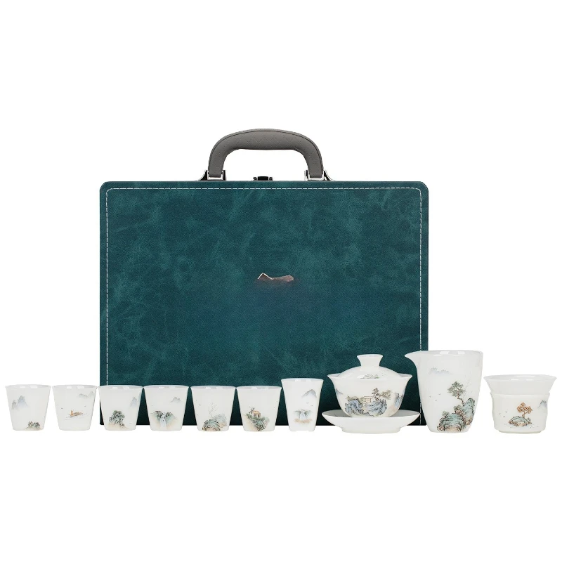 

Tea set, household gift set, ceramic tea set, business souvenir