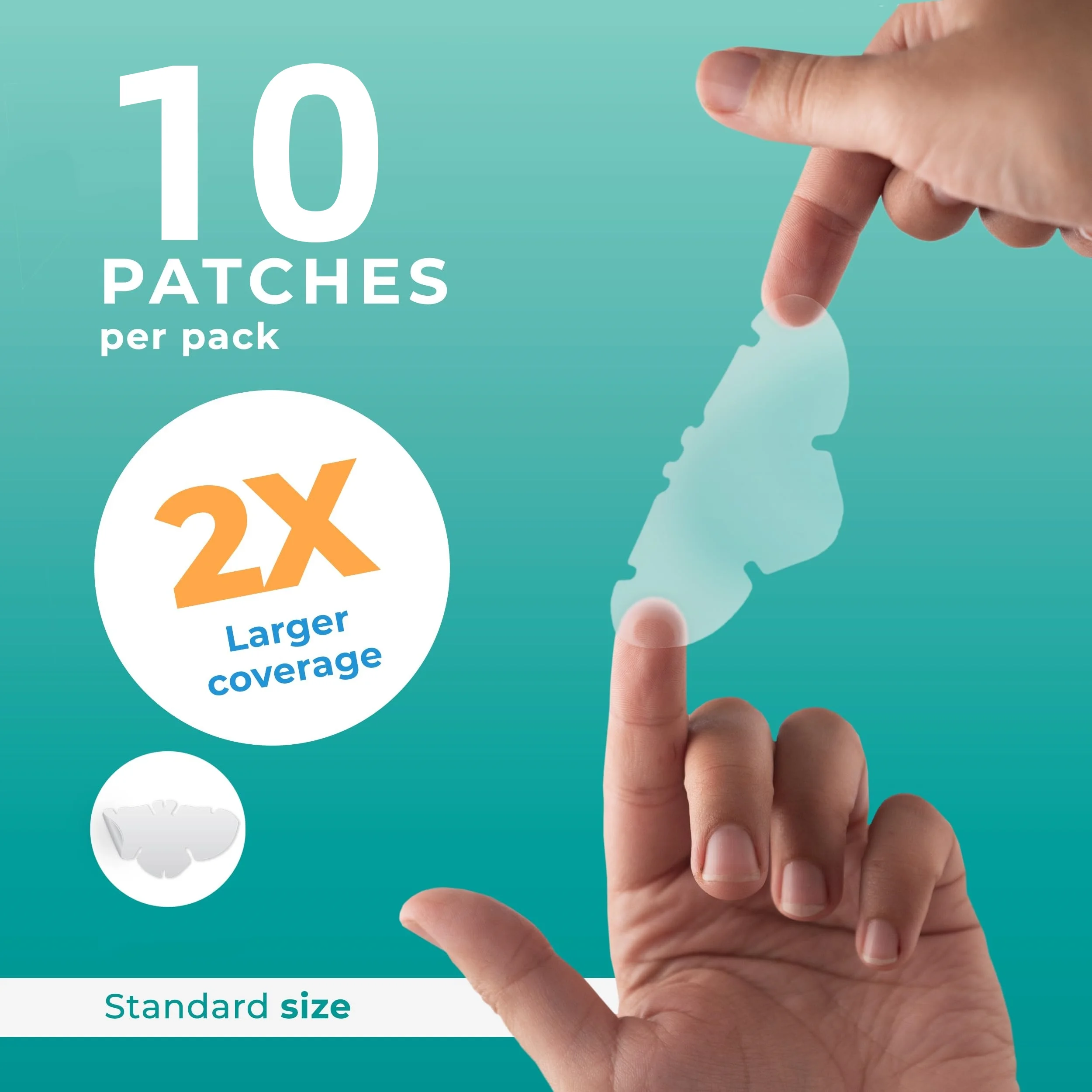 شرائط الأنف الغروانية المائية (10 قطع) - خالية من العطور ولطيفة - تطهير عميق للرؤوس السوداء وتفتح المسام، مناسبة لجميع أنواع البشرة #2