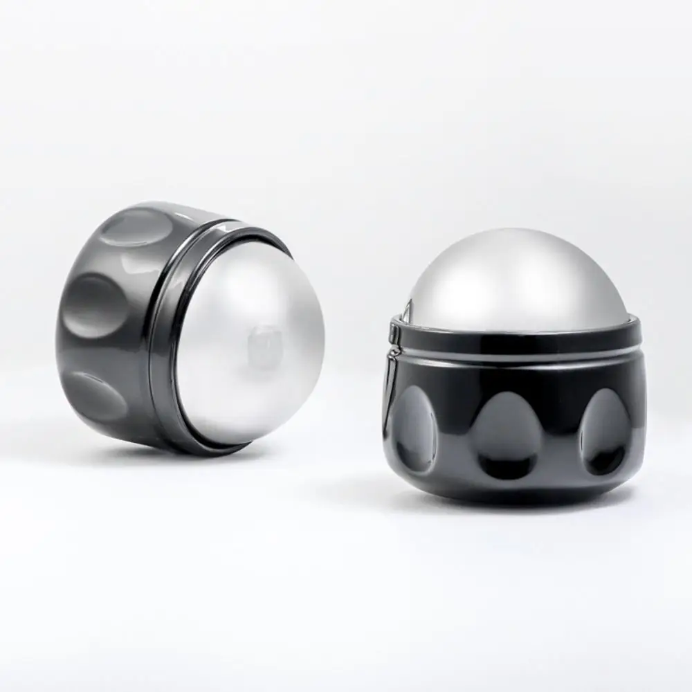 Bola de masaje de hielo para terapia criogénica fría/caliente, globos de hielo de acero inoxidable de 54mm para masajeador muscular Facial, rodillo de masaje Facial hinchable