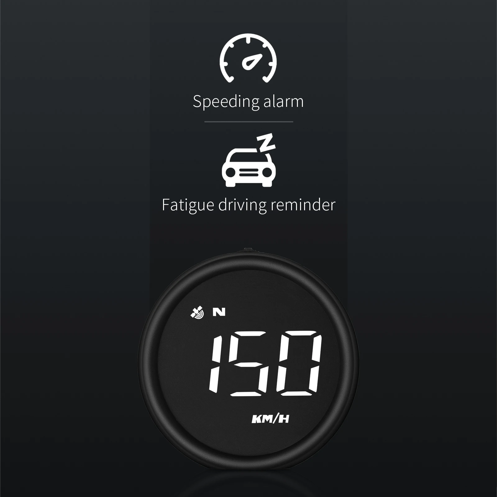 Picture 4: HUD G1 Gps Speedometer Gauge Digital LCD On-board Computer Car GPS Heads up Display Compass Inclinometro Projector For All Cars