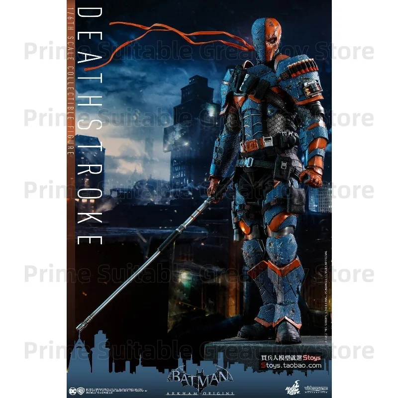 【In Stock】Original HT HOTTOYS VGM30 Batman Arkham Origins Arkham Assassin Deathstroke Gift&Collection