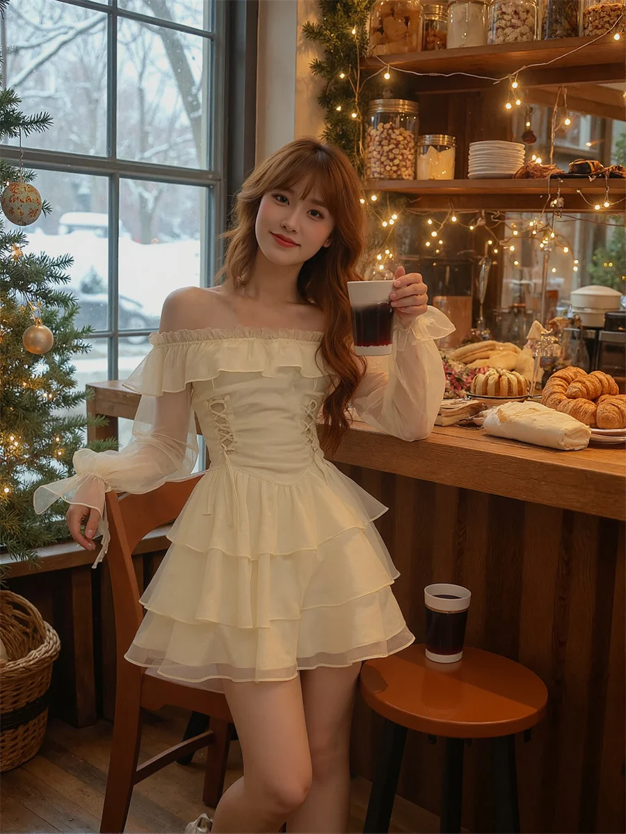 Midi Ruffled Slash …