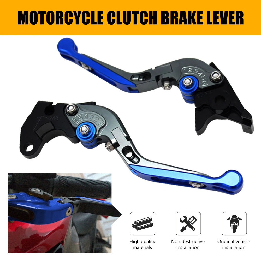 Motorcycle Brake Clutch Lever For Suzuki GSX-R 600/750 GSXR600 GSXR750 2006-2010 GSXR1000 2005-2006 Collapsible Clutch Handle