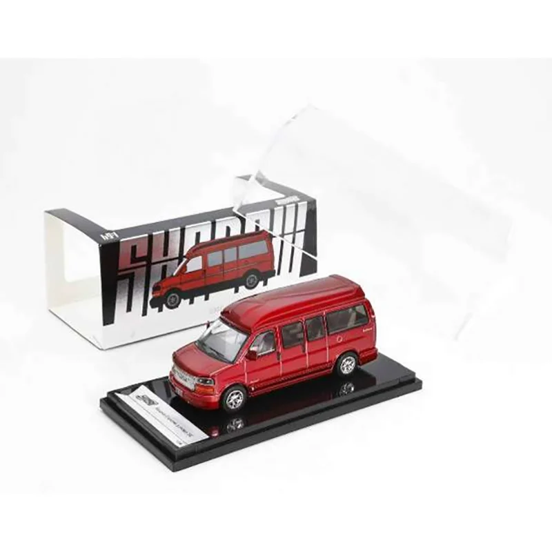 

SHADOW 1/64 Scale GMC Van Alloy Car Model Collection Decoration Item