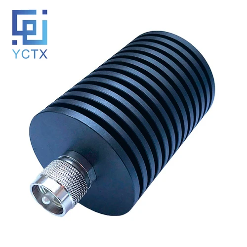 Imagen 1 del producto Conector macho UHF PL259 de 100W, terminación Coaxial RF, carga ficticia, 1GHz, 50ohm, accesorios RF niquelados