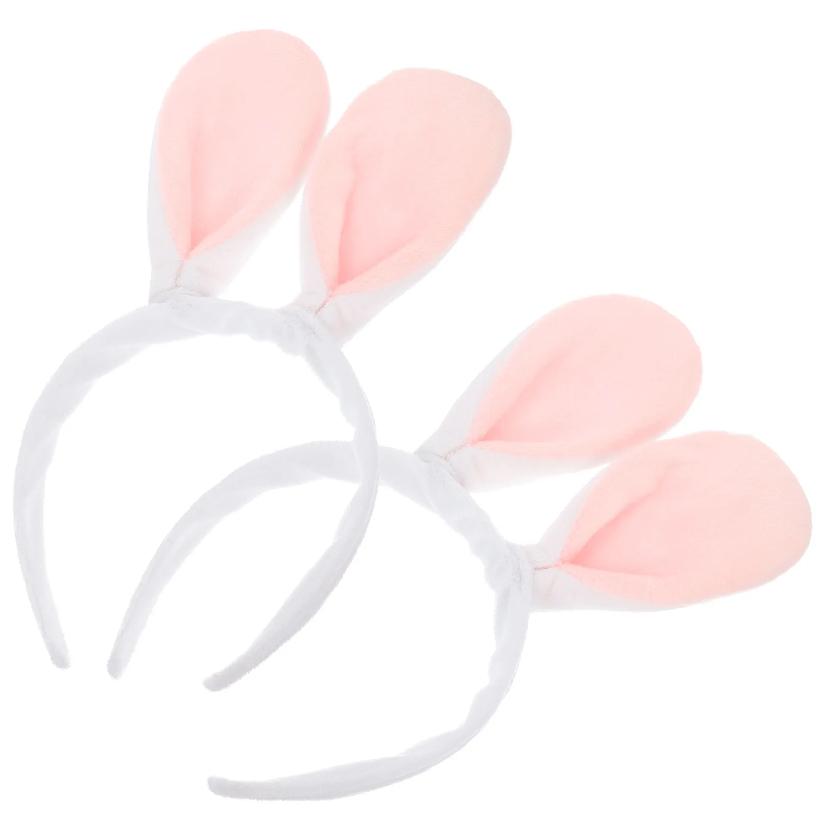 

Bunny Ears Headband Rabbit Ear Hairband Girls Hoops Decorative Party Headdress Photo Prop Smooth Surface Comfortable Valentine