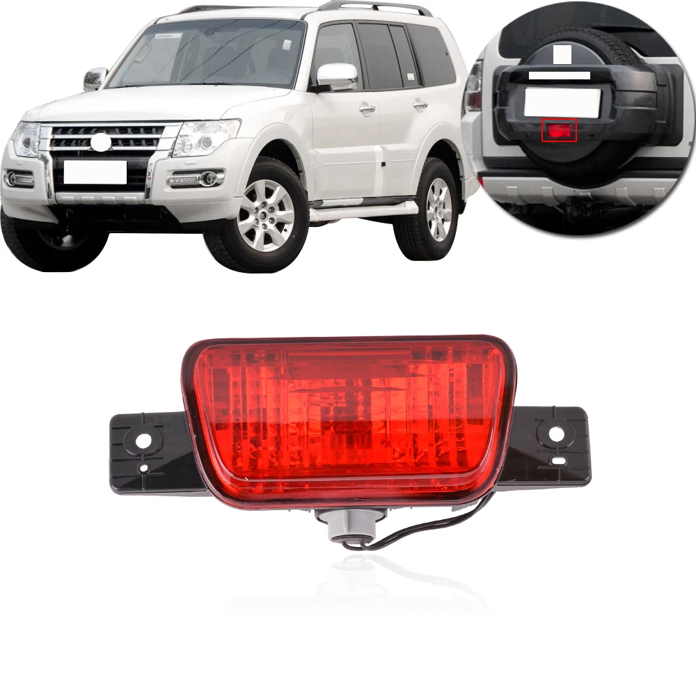 Kamshing For Mitsubishi Pajero 4 P4 2007 2008 2009 2010 2011 2012 2013 2014 2015 2016 Spare Tire Lamp Rear Fog Light Brake Lamp