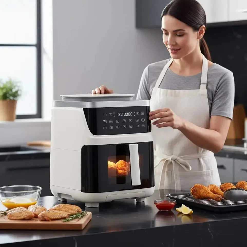 Large-Capacity Air Fryer (Steam Electric Fryer & Steam Oven) Gift