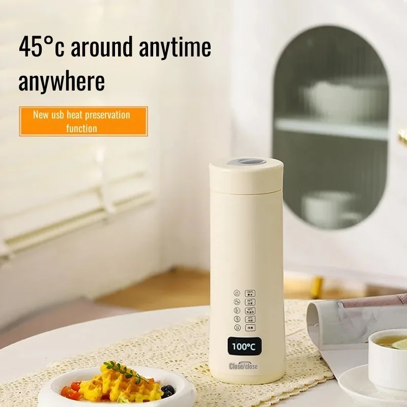 

Quick boil water boiling water cup Hot water kettle Detachable wire Prevents burns Independent power supply Capacity leakproof