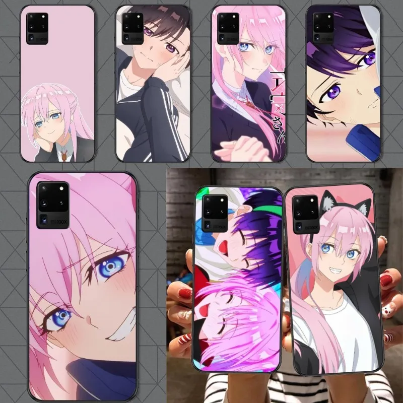 Shikimori Izumi Mobile Cell Phone Case for Samsung A91 A81 A73 A72 A71 A30S A20 A12 A13 A52 A53 4G 5G Black Phone Cover Funda