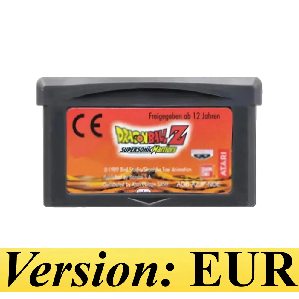 9 verschiedene Dragon Ball GBA-Spielmodule, 32-Bit-Videospielkonsolen-Kartenserie, Advanced Adventure, Supersonic Warriors, Buu's Fury – Detail 14