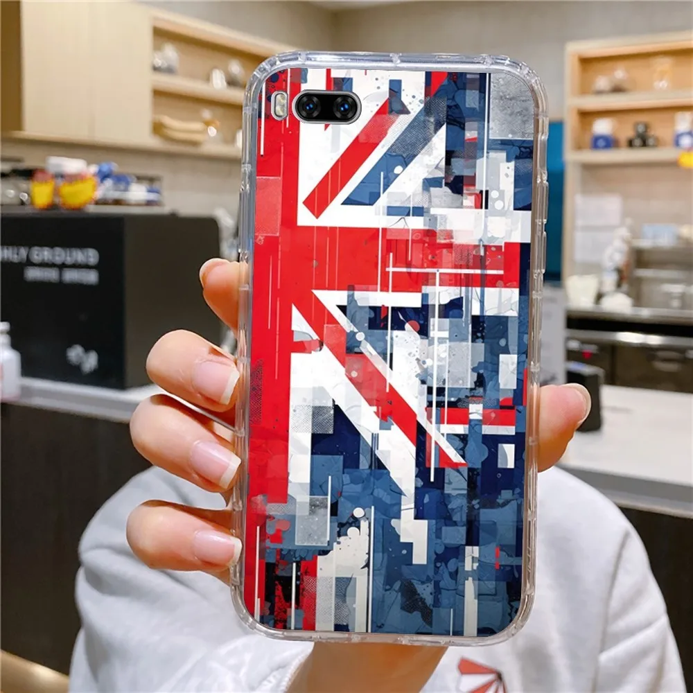 England B-British Uk F-Flag Phone Case For Huawei Mate P10 P20 P30 P40 P50 Smart Z Honor 50 60 70 Pro Lite Transparent Case