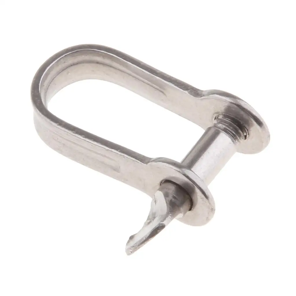 Oxidation Resistance 304 Stainless Steel Slotted Pin Shackle for Marine/Sailing/Boat/Ship