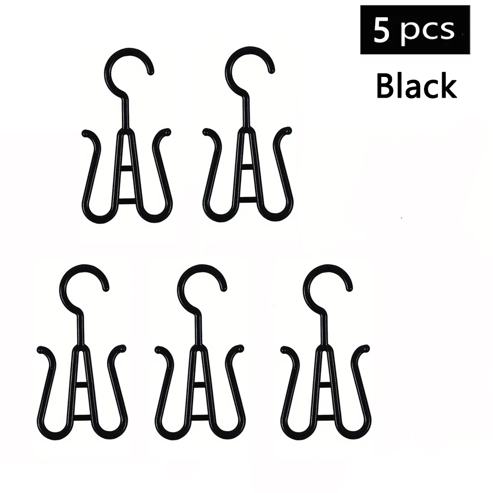 2pcs Plastic Wig Hangers, Portable Wig Storage
