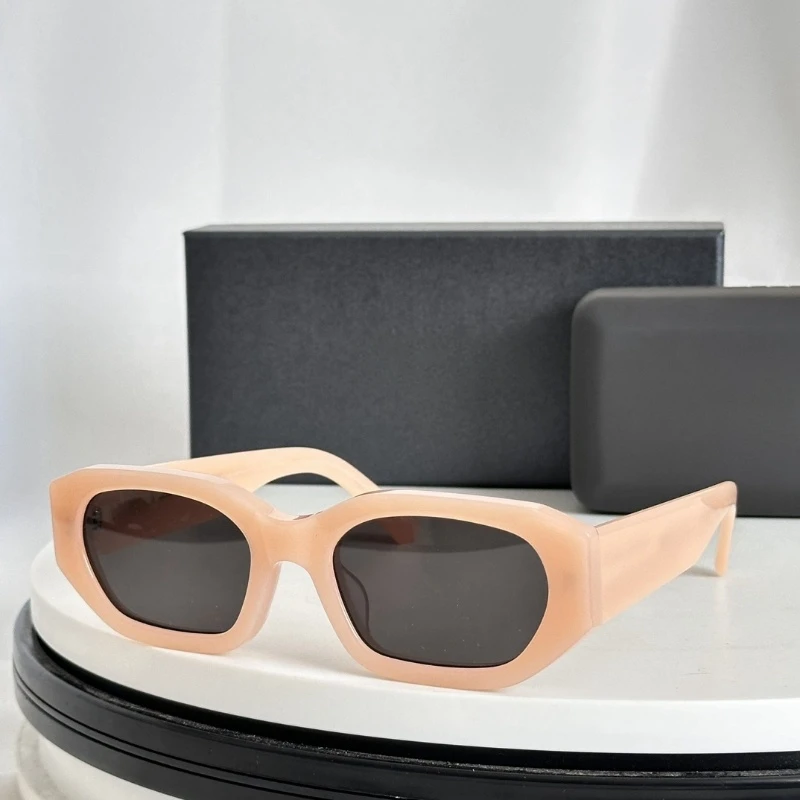 Felix Women Thick Acetate Rectangle Vintage Sunglasses Female Retro Outdoor Eyewear Shades For Sun For Travel Street
