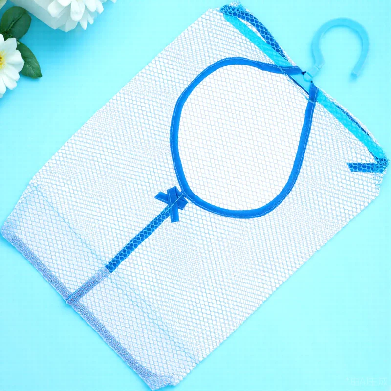 

Hanging Mesh Organizer Bag For Bathroom Clothes Storage Clothespin Holder Shower Travel Laundry Pouch Utility Storage Bag
